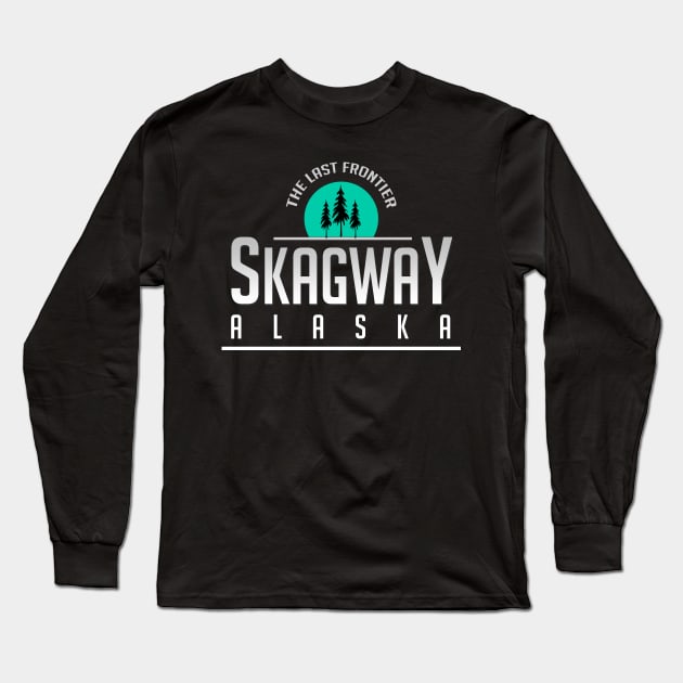 Skagway Alaska Voyage Long Sleeve T-Shirt by dejava